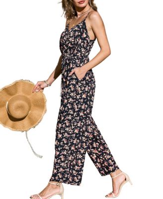 Women's Vagabond Floral Jumpsuit