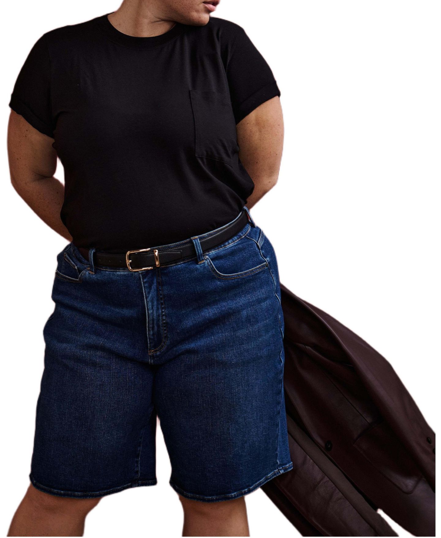 Женская футболка Universal Standard Plus Size Garcon, цвет: Чёрный — фото 1