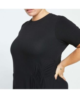 Plus Size Devi Liquid Jersey Dress