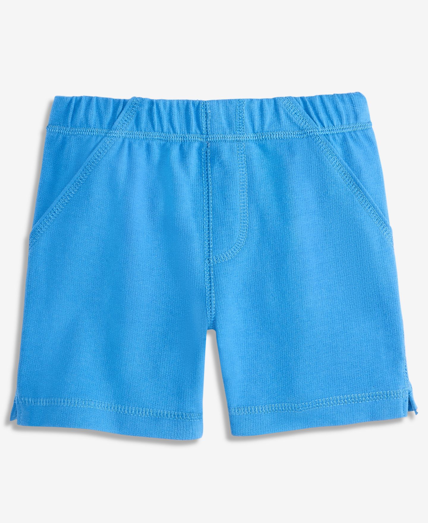 Шорты First Impressions Mix and Match Solid French Terry Shorts для мальчиков-малышей, цвет: Синий — фото 1