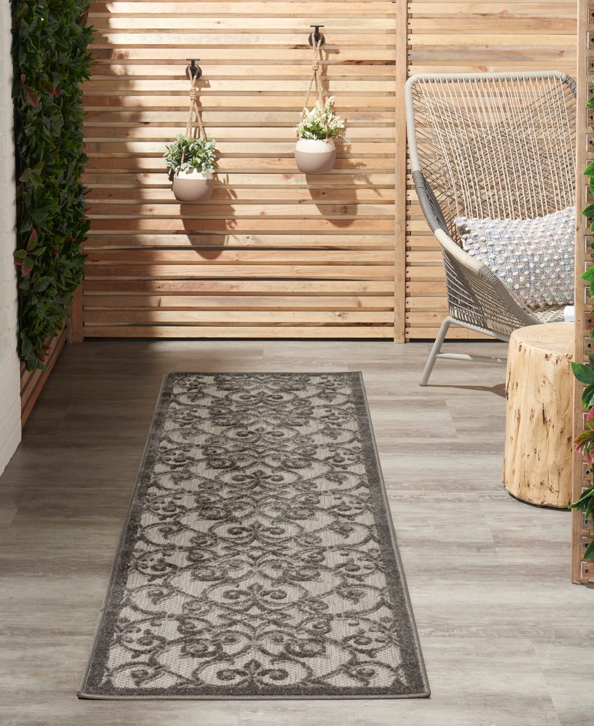 Nourison Home Aloha ALH21 2'3" x 8' Runner Rug