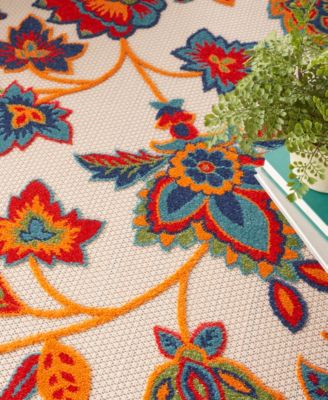 Aloha ALH31 7'10"x7'10" Round Area Rug