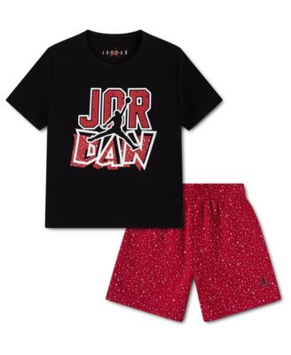 Boys' Toddler 2T-4T The Greatest Speckle T-Shirt & Shorts, 2-Piece Set