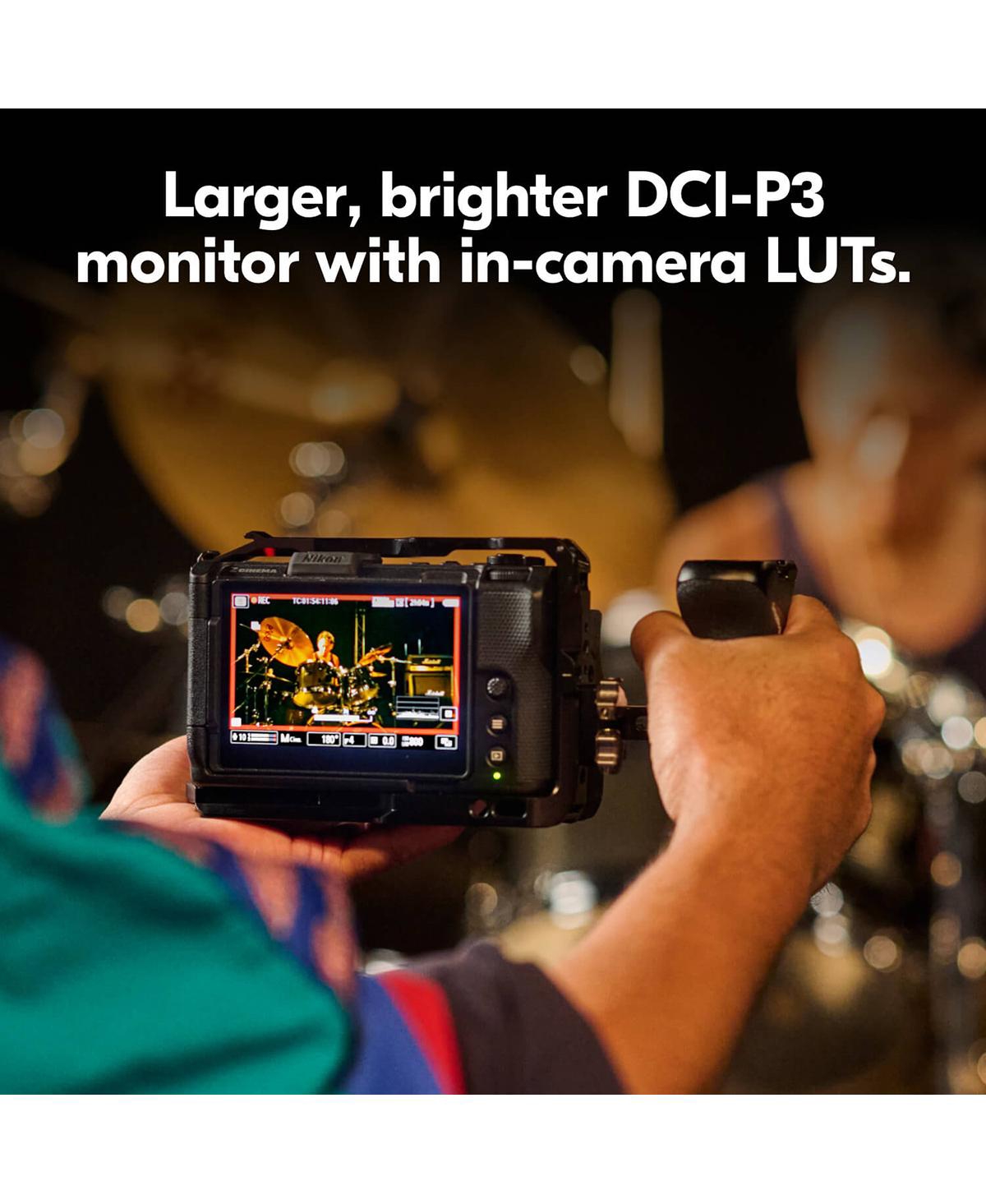 Nikon Zr 6K Cinema Camera with Nikkor Z 24-50mm f/4-6.3 Lens