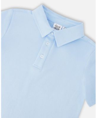 Big Boys Polo T-Shirt Pale