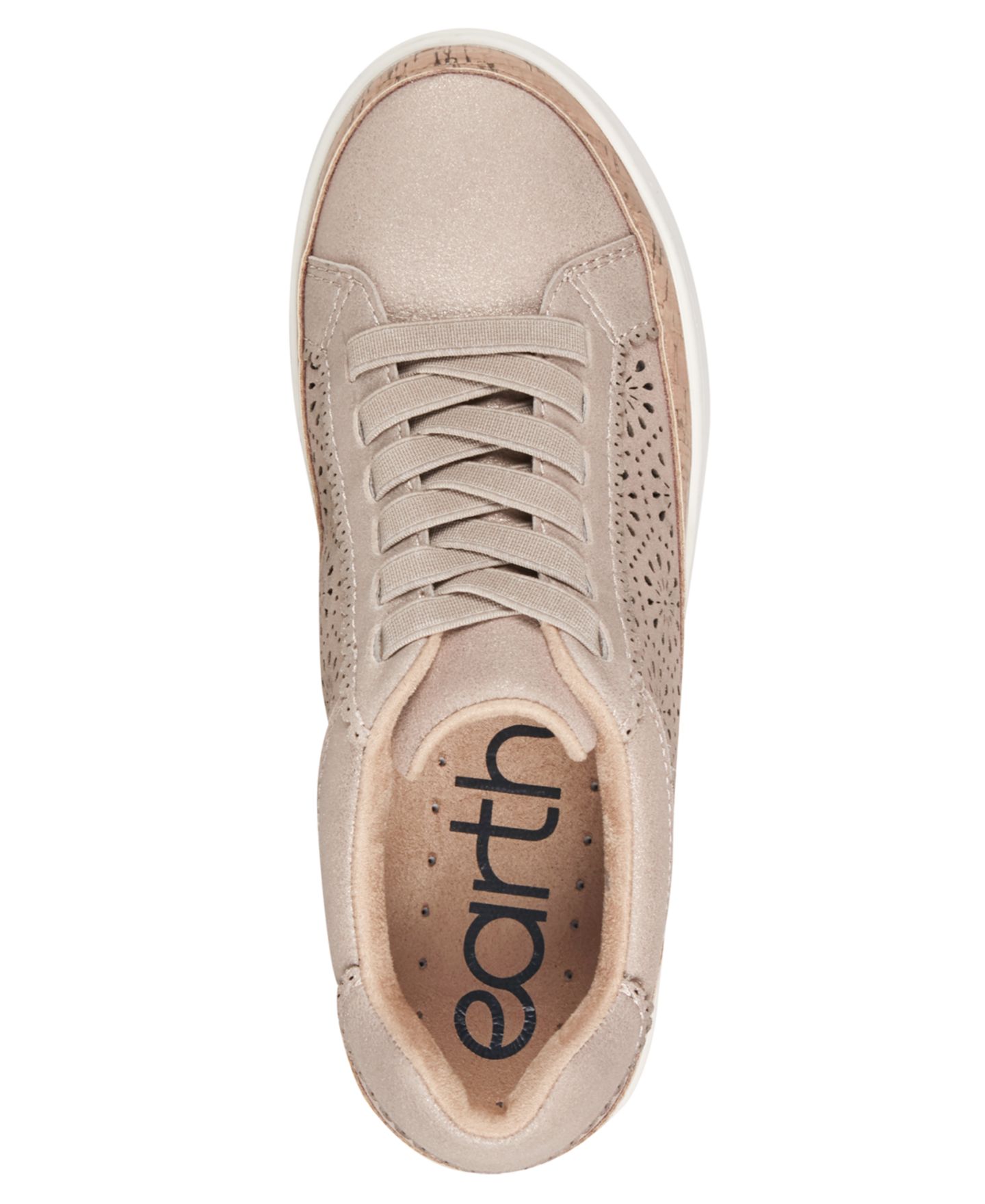 Женские кроссовки Earth Kristal Low Profile Slip-On, цвет: Бронзовый / Натуральный — фото 4
