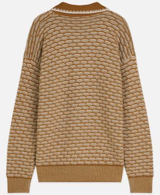 Men's Extra Dropped Shoulder Structure Polo Shirt