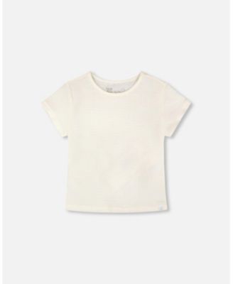 Toddler Girls Crinkle Jersey T-Shirt