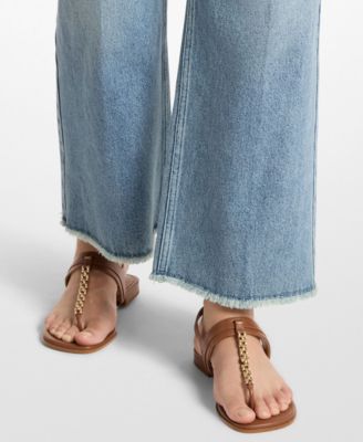 MICHAEL Women's Cropped Kick Jeans