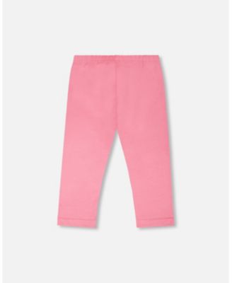 Toddler Girls Cotton Jersey Capri Pink - Toddler|Child
