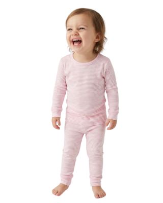 Toddler Girls Ballet Stripe Pajama Set