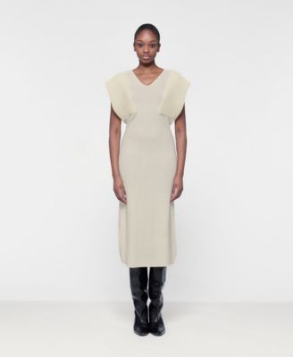 Women's Ribbed Maxi Knit Dress