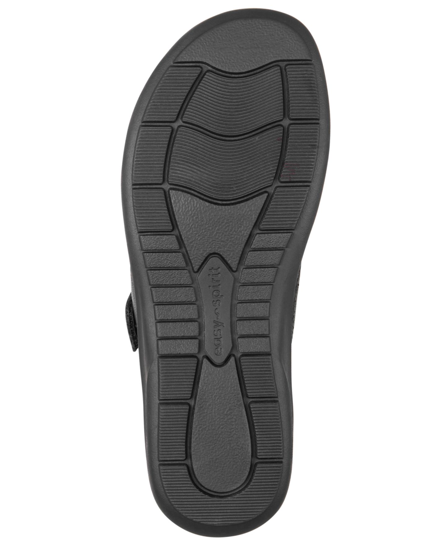 Женские сандалии Easy Spirit Waylin Strappy Flat Slip-On, цвет: Чёрный — фото 5