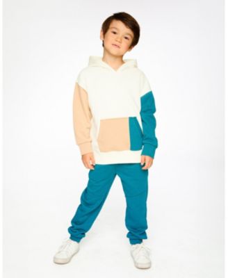 Big Boys French Terry Sweatpants with Cross Seams