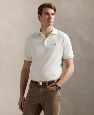 Men’s Slim-Fit Soft Cotton Polo Shirt