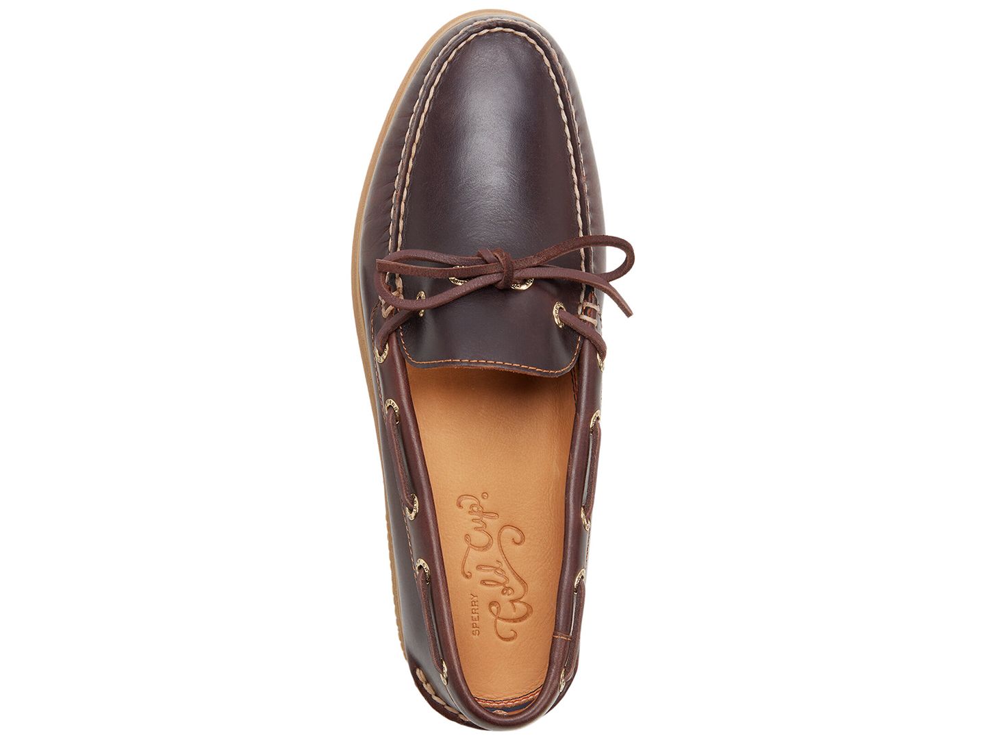 Мужские туфли Sperry Gold 1-Eye Boat, цвет: Коричневый — фото 4