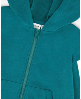 Toddler Boys Hooded French Terry Cardigan