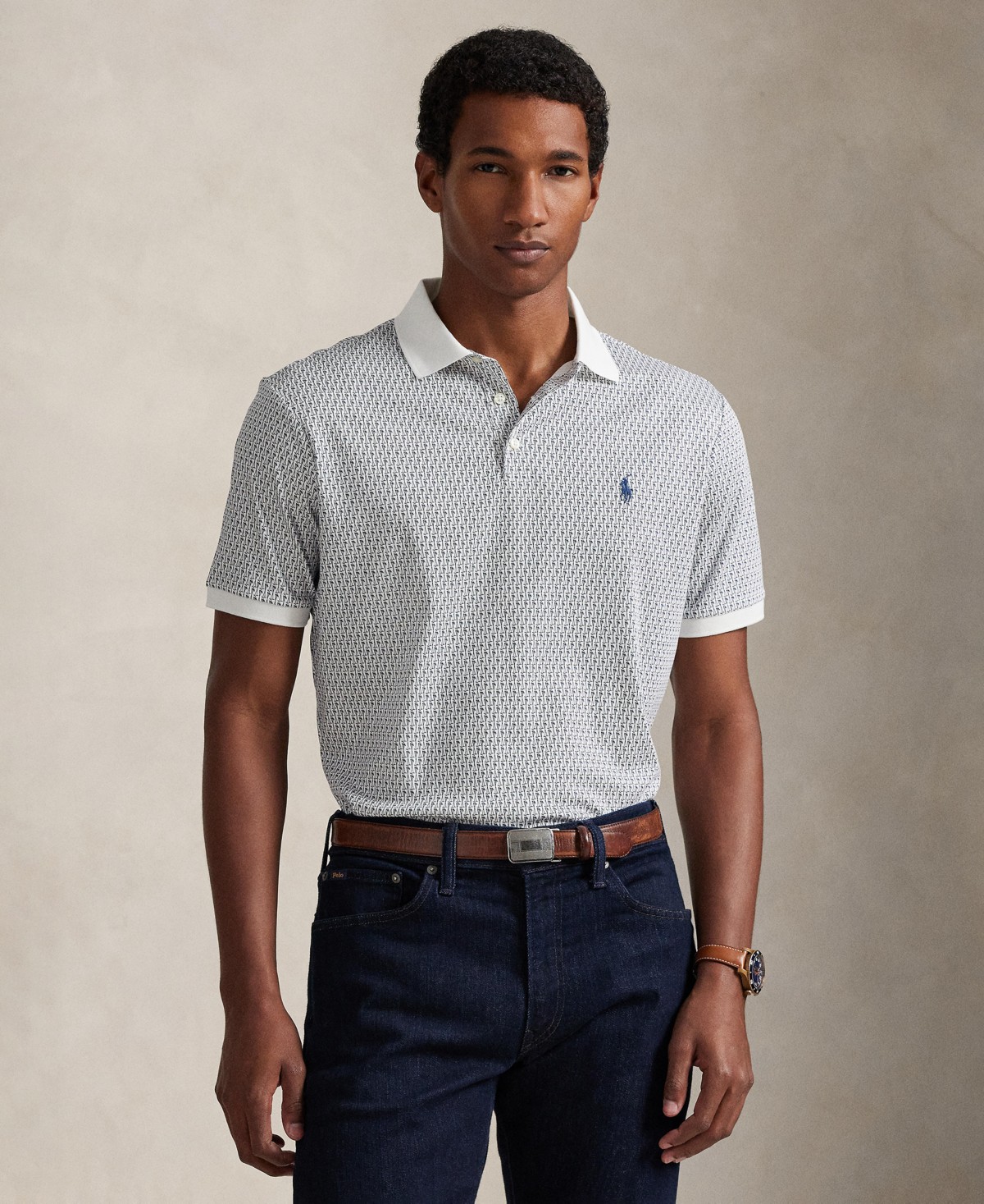 Мужские Polo Ralph Lauren Men's Short-Sleeve Classic-Fit Polo Shirt — фото 2