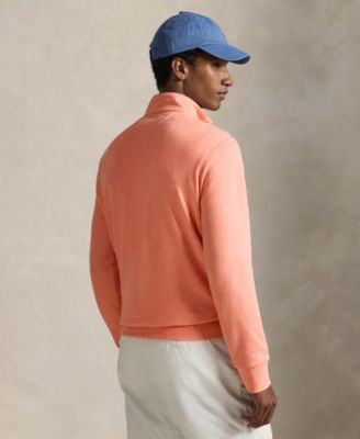 Men's Quarter-Zip Pull-On Sweater