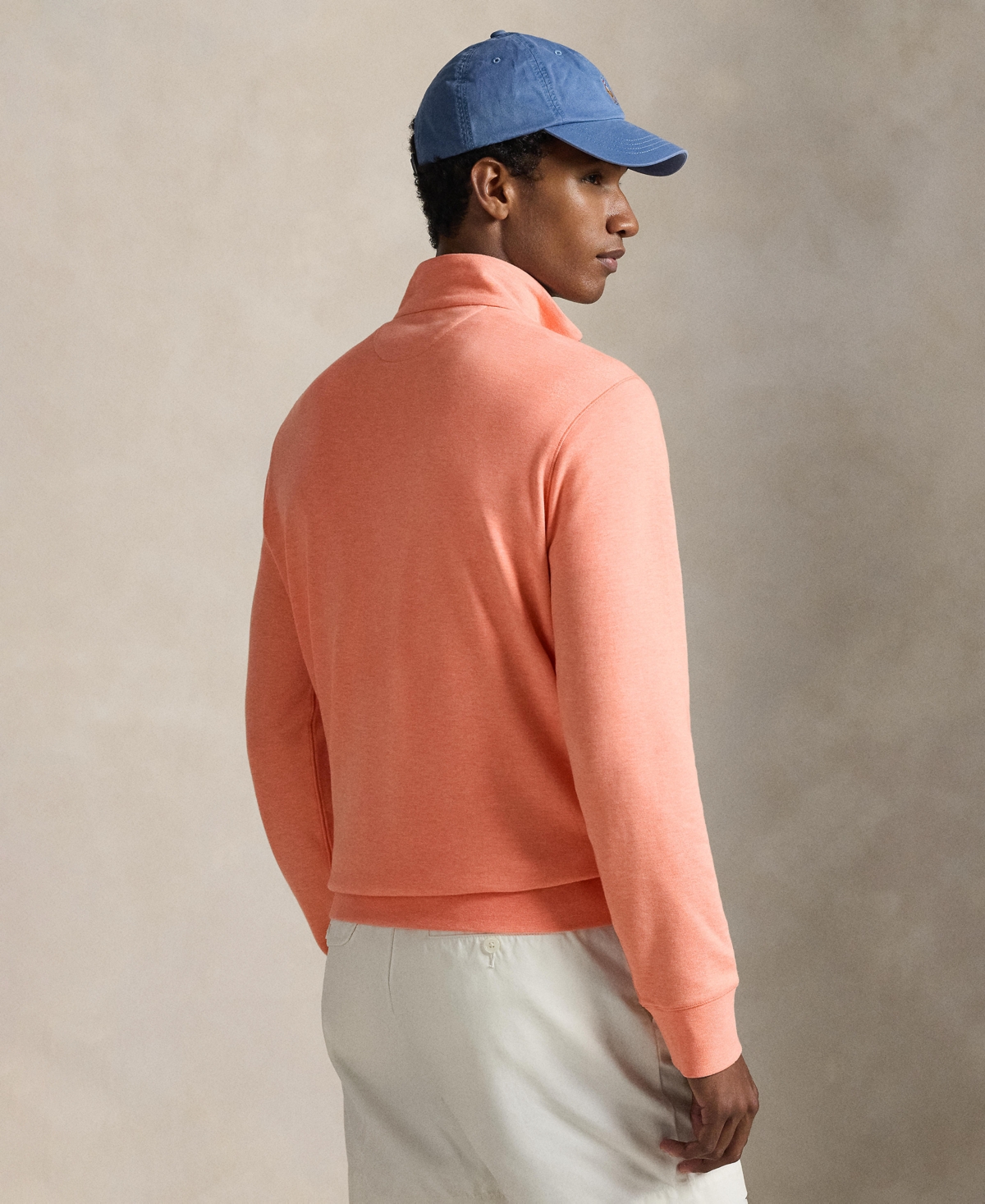 Polo Ralph Lauren Men's Quarter-Zip Pull-On Sweater