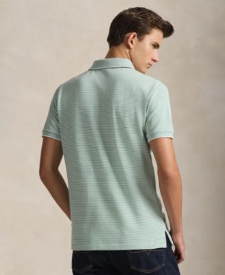 Men's Classic-Fit Stretch Oxford Mesh Polo Shirt