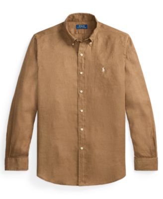 Men's Classic-Fit Linen Shirt	