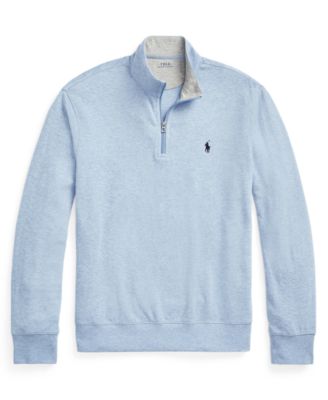 Men's Quarter-Zip Pull-On Sweater