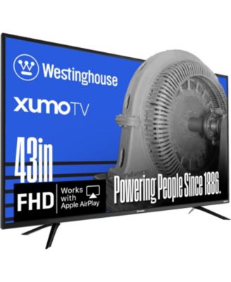 Westinghouse 43-inch Smart TV, FHD 1080P Xumo TV w/Voice Remote, Flat Screen LED Television w/Apple Home kit, Wi-Fi & Mobile Connectivity