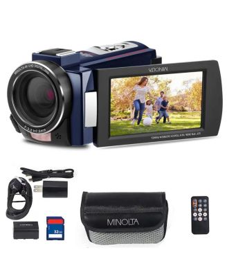 MN4K25NV 4K Ultra HD 30MP 3" Touchscreen Camcorder with Night Vision