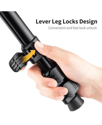 K234A1 4-Section Lightweight Aluminum Travel Vlog Tripod with Ball Head