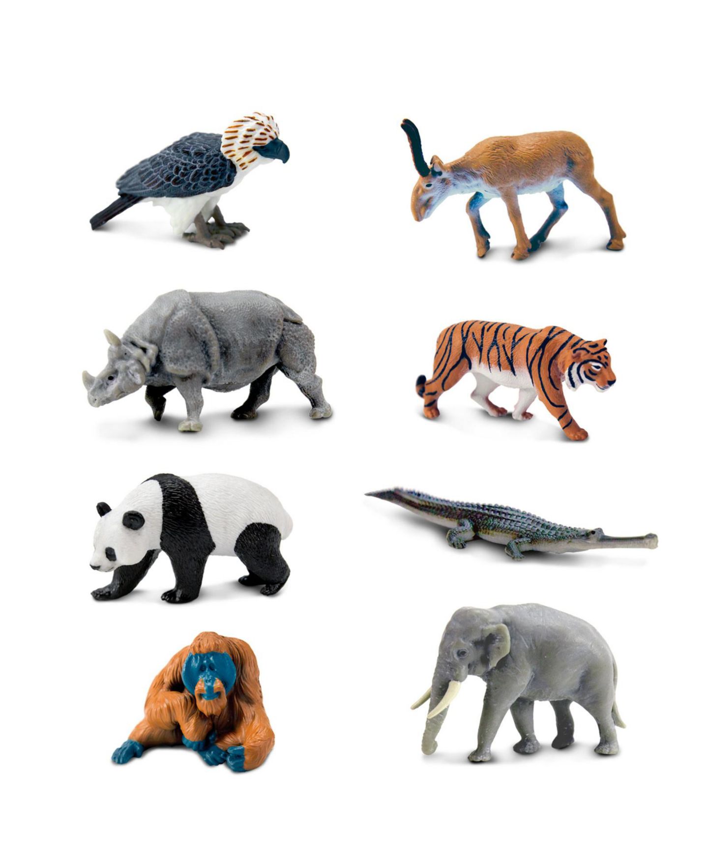 Детские игрушки Safari Ltd. Asian Wildlife Hand-Painted 8-Piece Toob, Ages 3+ — фото 2