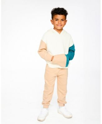 Big Boys French Terry Sweatpants with Cross Seams