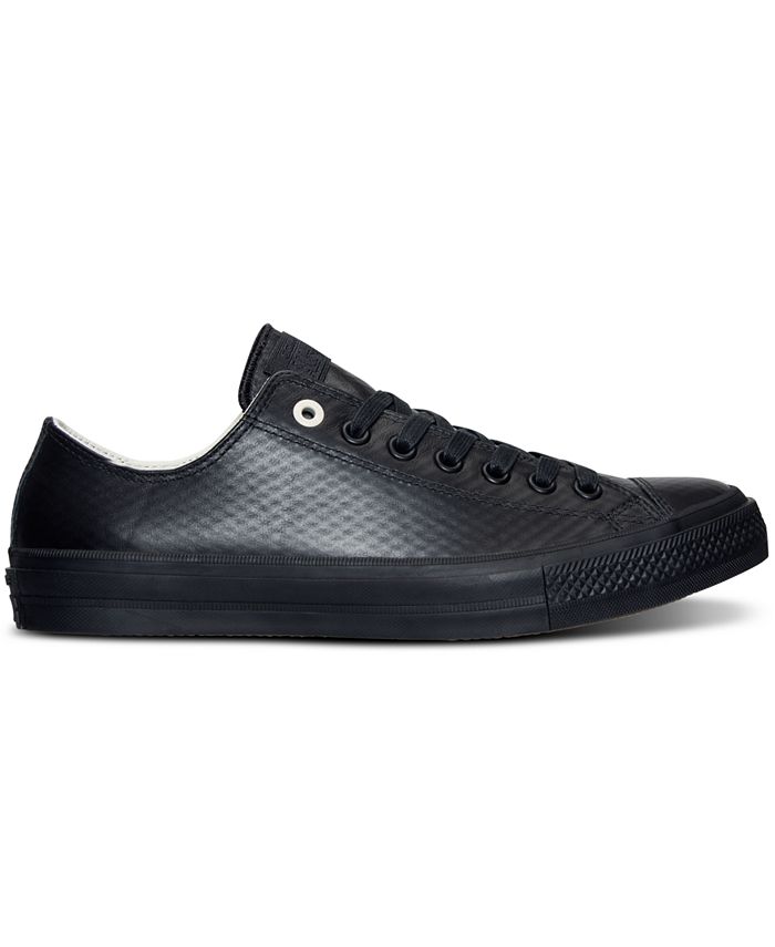 Converse Men's Chuck Taylor All Star II Ox Mesh Backed Leather Casual ...