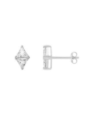 Duo Triangle CZ Studs