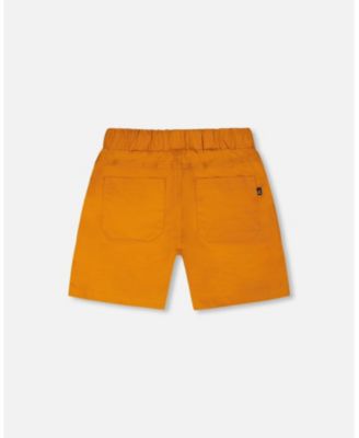 Toddler Boys Parachute Shorts with Patch Pockets