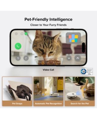 Qrevo Curv 2 Flow Robot Vacuum and Mop, SpiraFlow Real-Time Self-Cleaning Roller Mop, 20,000 Pa, Dual Zero-Tangle System, AI Obstacle Avoidan