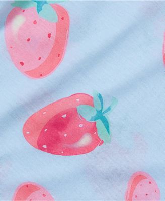 Big Girls Short Sleeve Tee and Shorts Pajama Set