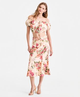 Women's Ryan Floral Midi Skirt