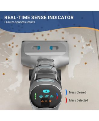 GO Sense GH301 Cordless 3-in-1 Floor Washer, Wet Dry Vacuum Mop, MessDetect Sensor, Self-Cleaning Dock