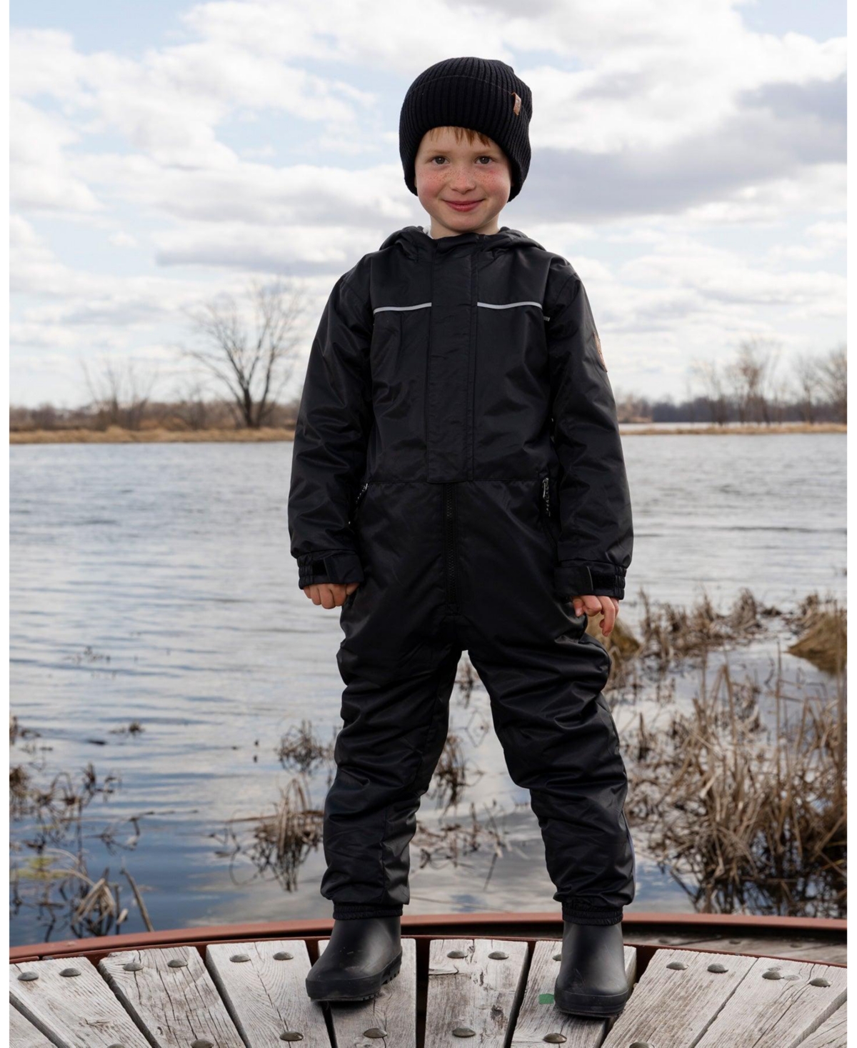Deux par Kids Unisex Mid-Season One-Piece Outerwear