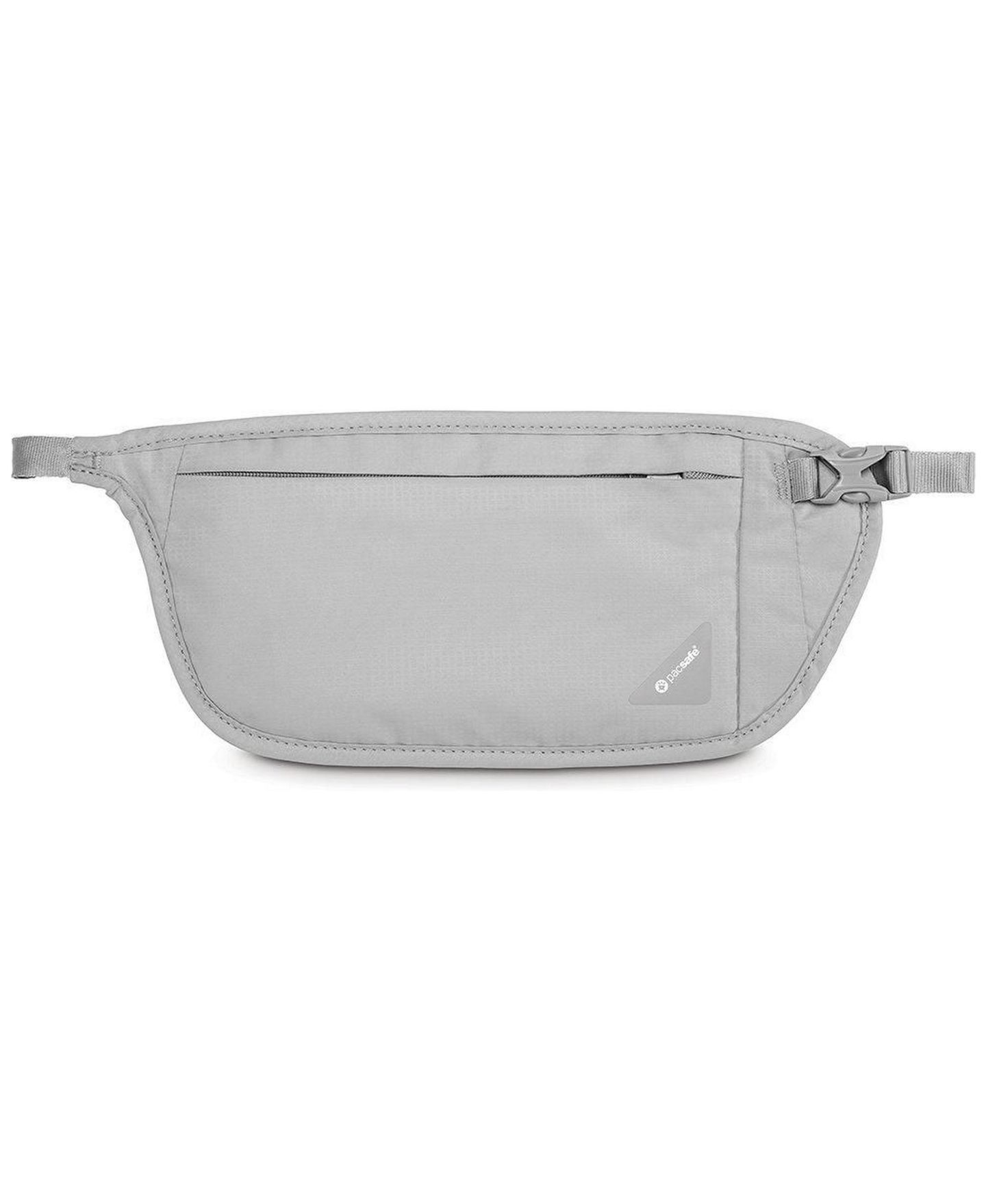 Кошелёк Pacsafe Coversafe V100 RFID Blocking Waist, цвет: Нейтральный серый — фото 1