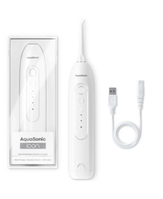 Icon Electric Water Flosser - Rechargeable, Included Jet Tip, Charging Cord, Home & Travel Use