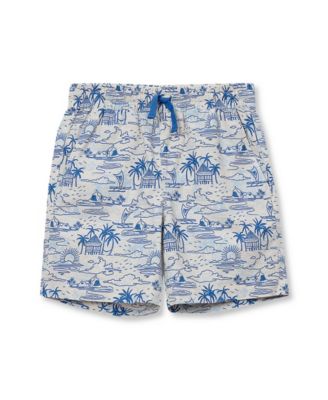 Boys Linen Slub Shorts