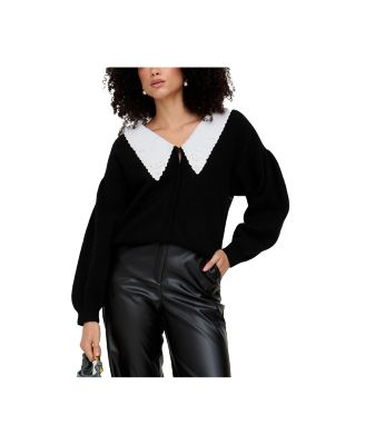 Women's Suzzanna Embroidered Collar Cardigan