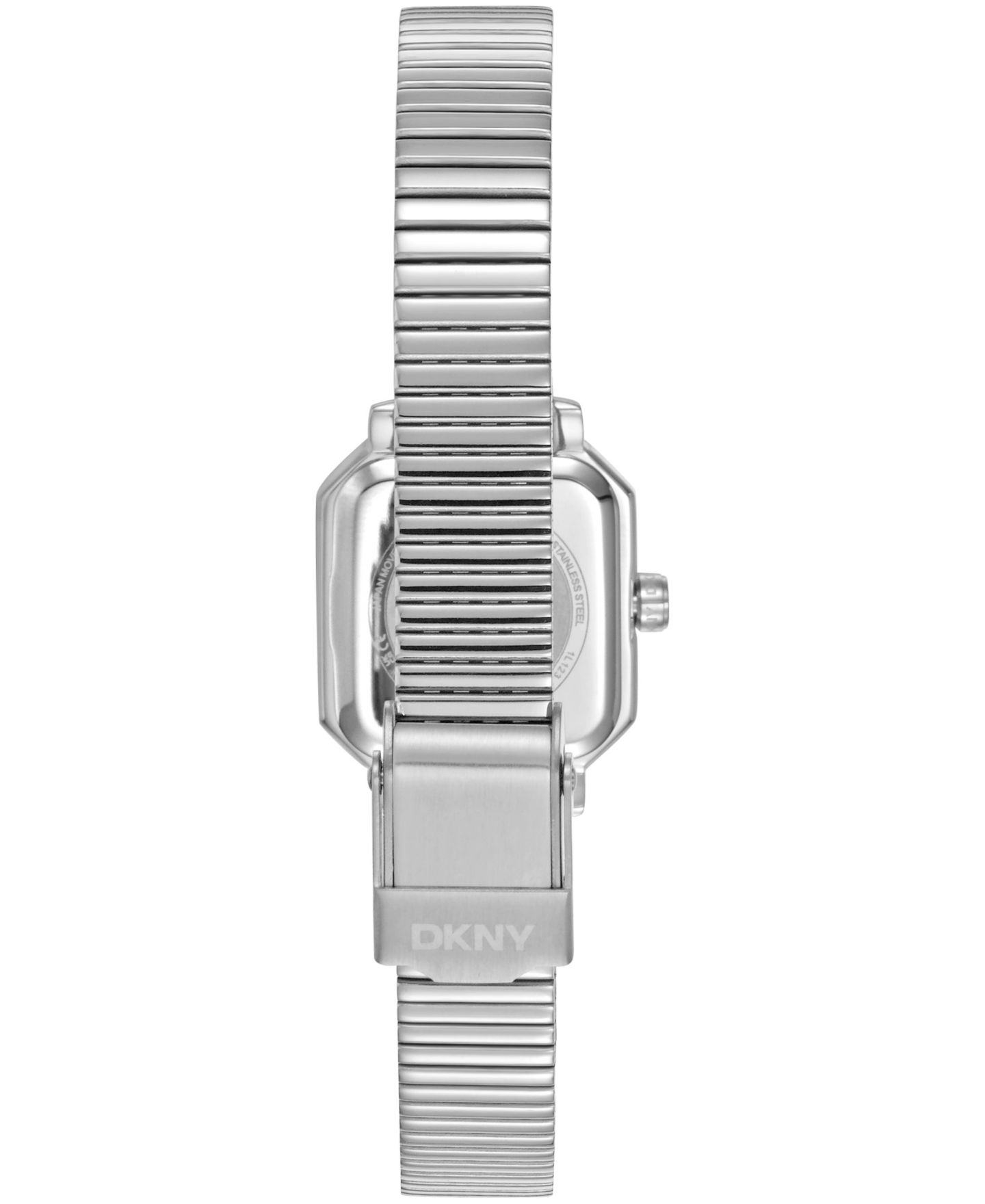 Женские часы DKNY Silver Dial Stainless Steel Tubogas Bracelet Watch, 22mm — фото 3