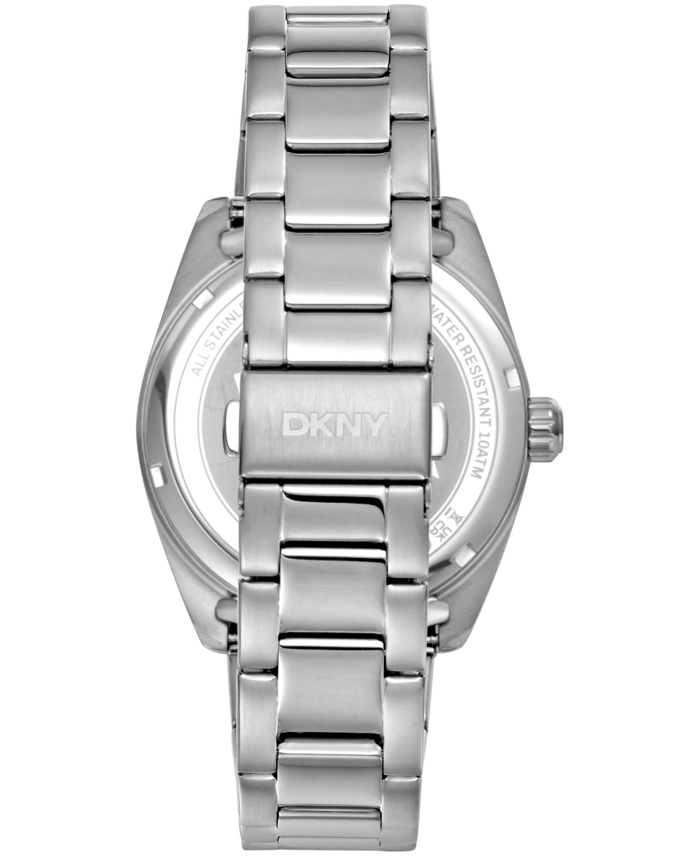 Мужские часы DKNY Day Date Gray Dial Stainless Steel Bracelet Watch, 41mm — фото 3