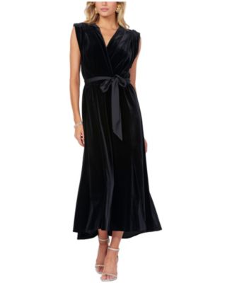 Women's BISHOP + YOUNG Luxe Velvet Aeries Wrap Dress