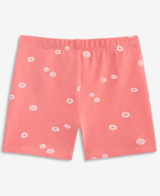 Toddler Girls' 2T-4T Mix & Match Sand-Dollar-Print Biker Shorts