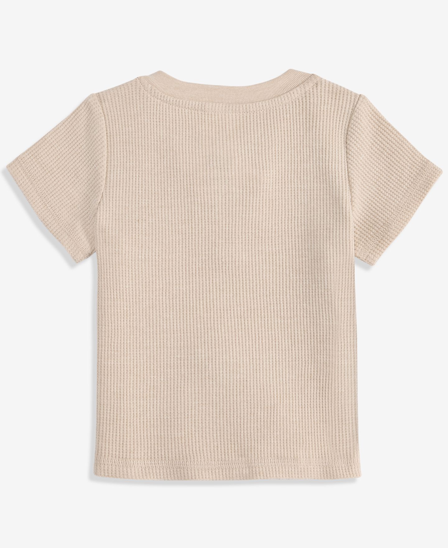 Футболка First Impressions Mix & Match Waffled Henley T-Shirt для мальчиков-малышей — фото 2