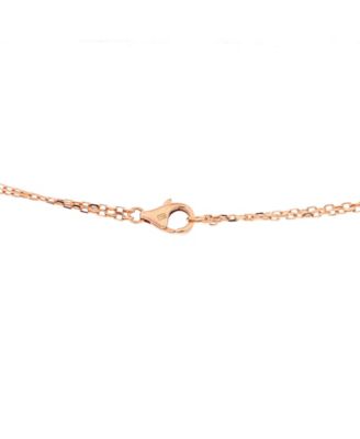 2 Diamonds Love Pendant Necklace